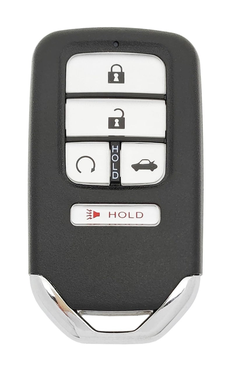 AYGUCEKE Smart Replacement Key Fob Cover Case fit for 2016 2017 2018 2019 2020 2021 Honda Accord Civic CRV Pilot Odyssey Passport Insight EX EXL Touring Keyless Entry Key Fob Shell - Image 3
