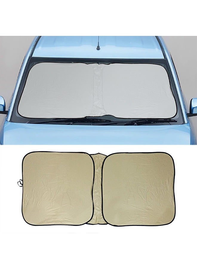 مظلة واقية من الشمس للسيارة الزجاج الأمامي للسيارة القابلة للطي - Image 5