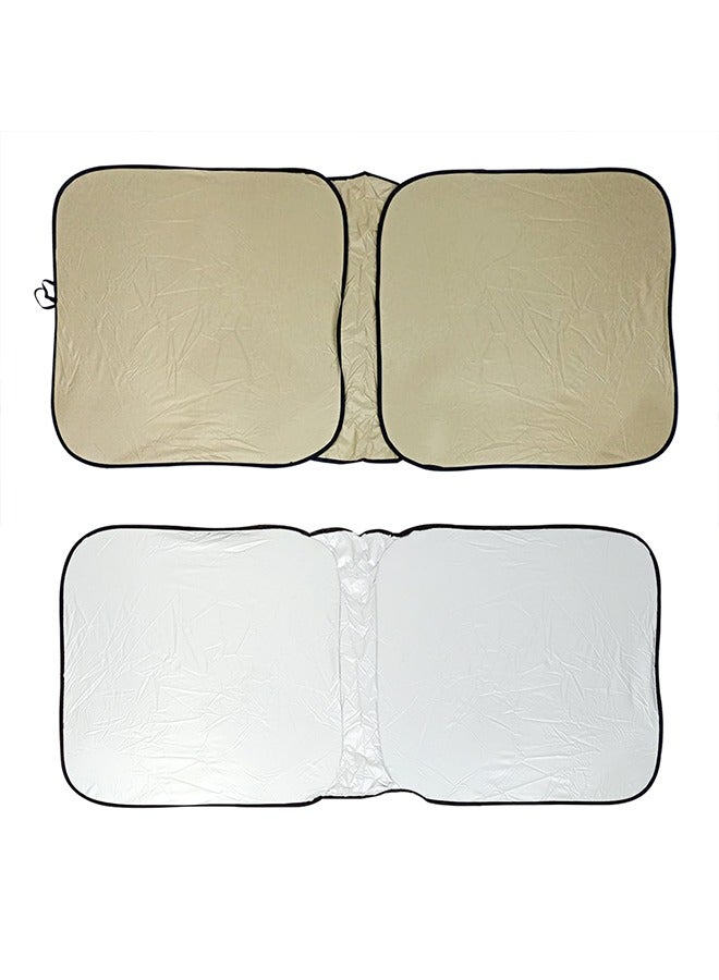 مظلة واقية من الشمس للسيارة الزجاج الأمامي للسيارة القابلة للطي - Image 2