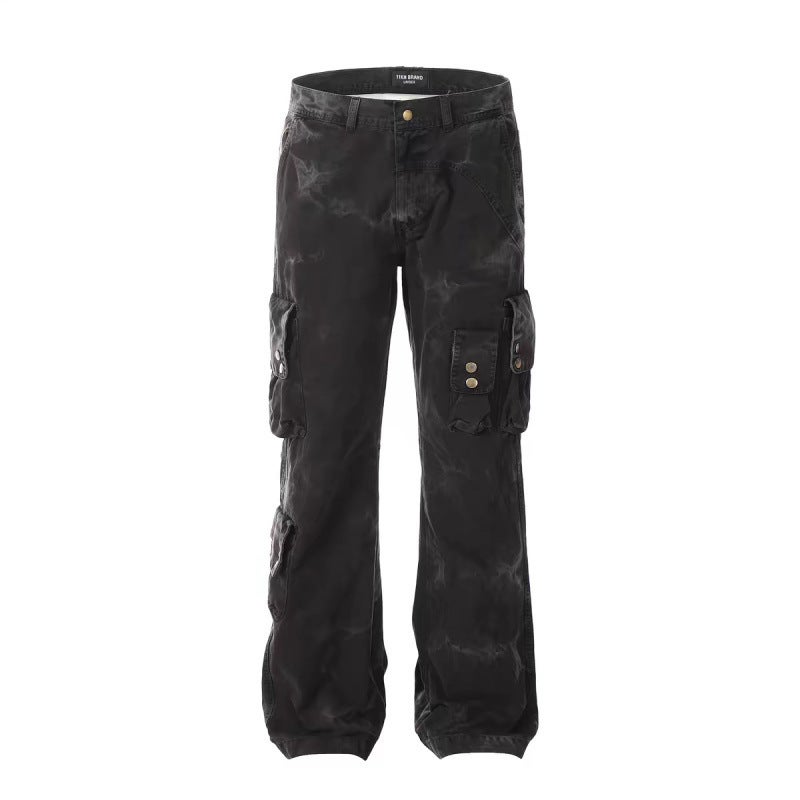 Unisex Casual Daily Denim Jeans - Image 1