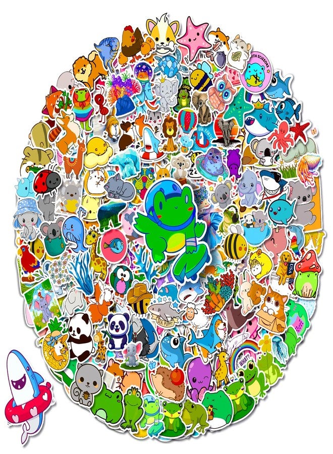 Arme 400Pcs Animal Stickers Pack, Cute Animal Stickers Waterproof, Pet Stickers for Toddlers Kids Teens Girls Boys, Colorful Vinyl Stickers for Water Bottles Computer Skateboad Phone Notebooks - Image 1
