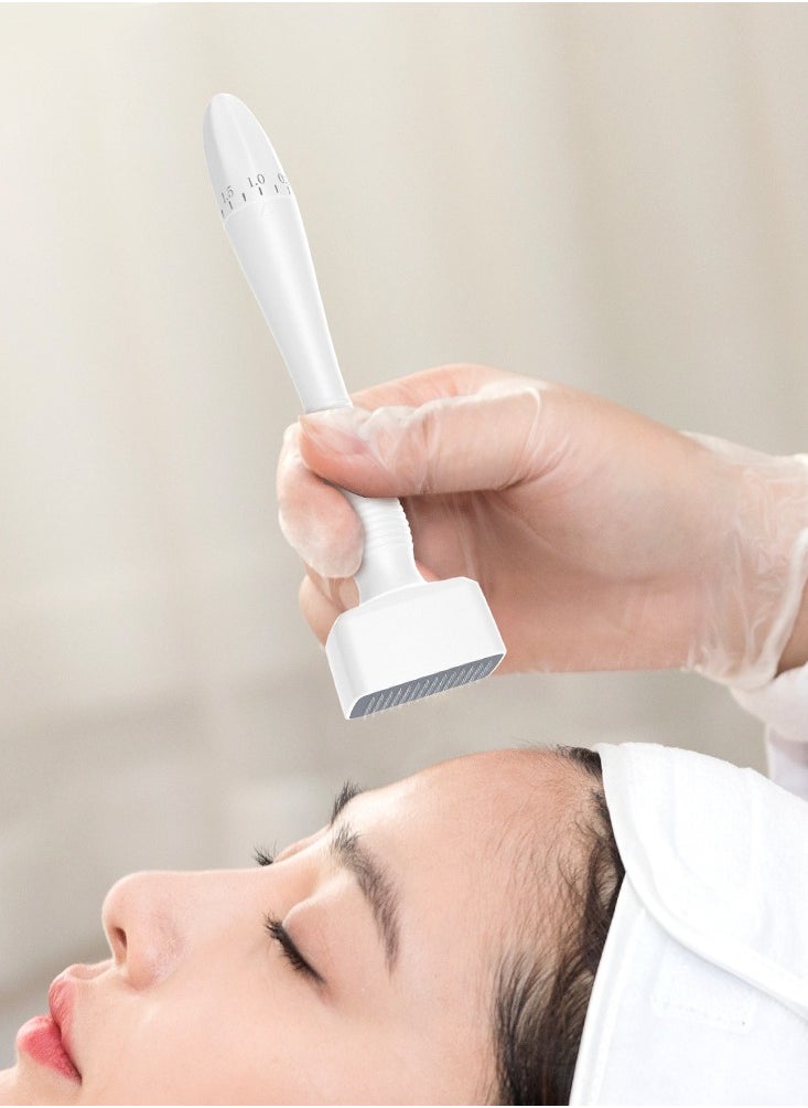 SYOSI - Adjustable Microneedling Roller Pen, 0.5MM Beauty Professional Stainless Steel Microneedle Derma Skin Care Tools for Face Body Skin Hair Beard Growth - Image 1