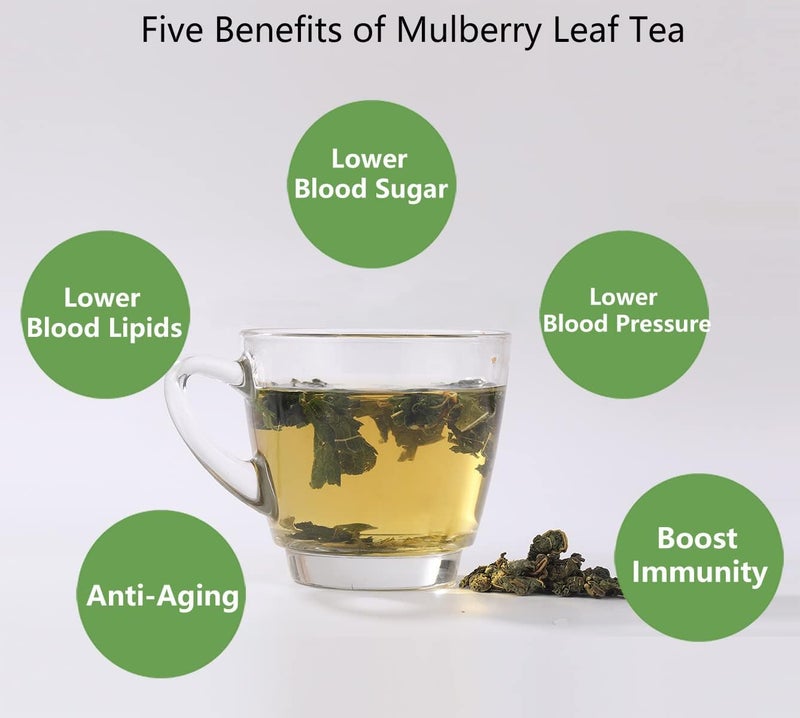 ULTHMOK Premium Natural Mulberry Leaf Tea - 255g - Image 5