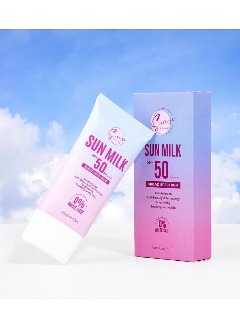 Sereese BEAUTY - Sun Milk SPF 50 - Image 1