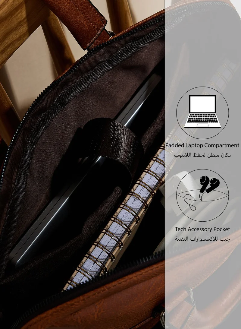 روبرت وود Essential Laptop Bag With Organized Compartment