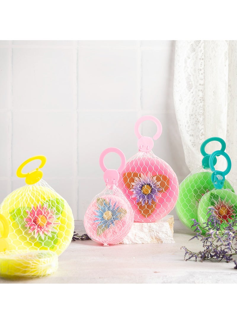 Generic Small Rose Shaped Toilet Air Freshener – Set of 6 Pieces, Long-Lasting Natural Fragrance  - Image 2