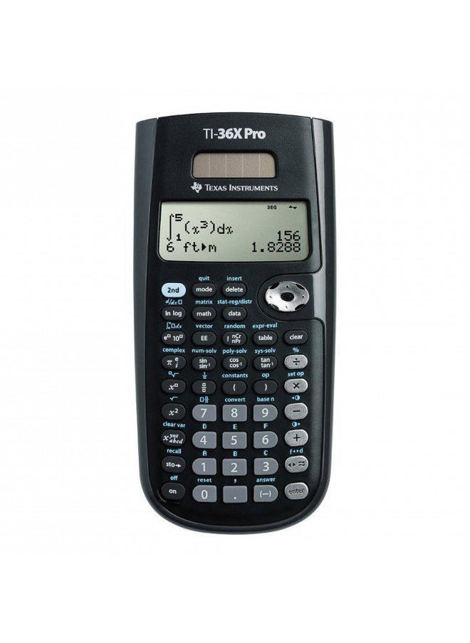 TEXAS INSTRUMENTS Texas Instruments TI-36X Pro Engineering/Scientific Calculator | 9.7 Inch | Black.  - Image 2