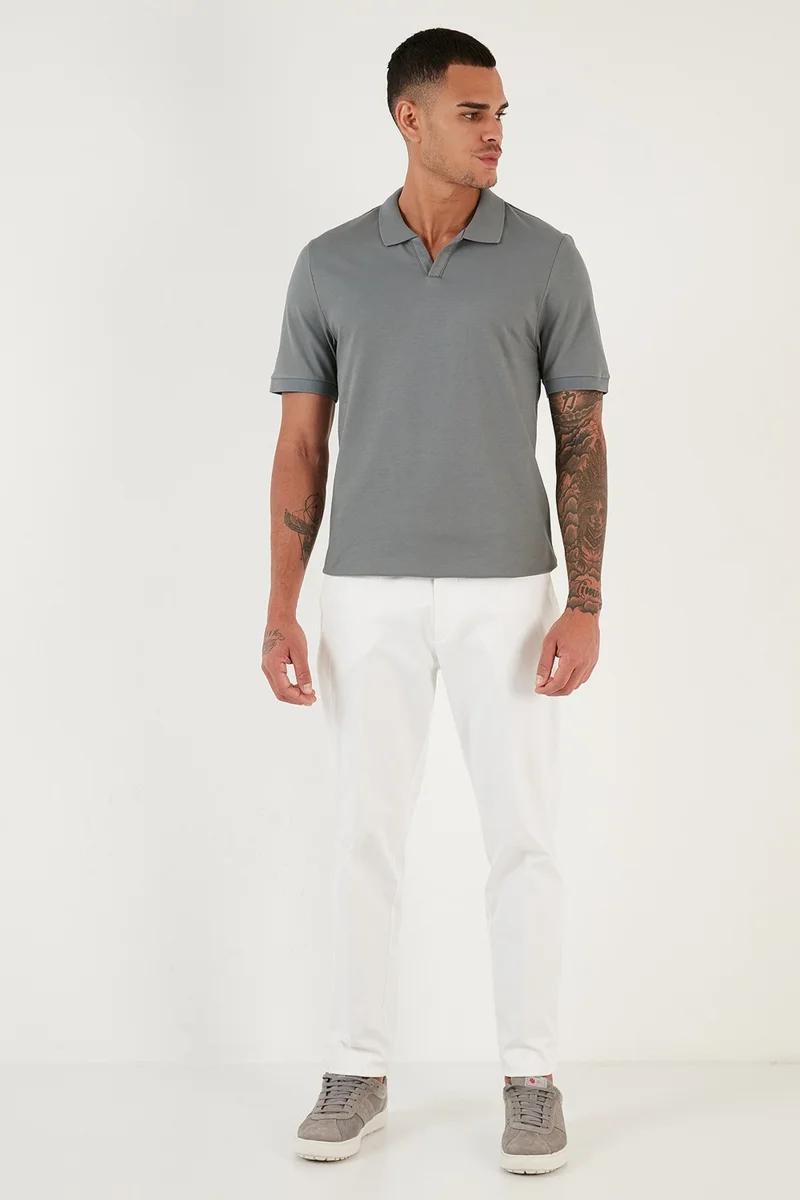 Buratti Slim Fit Cotton Polo T-Shirt Men's Polo T Shirt 5902141