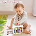Aprilwolf Montessori Toys for Toddlers 7in1 Activity Cube Shape Sorter Toy Baby Developmental Learning Toys First Birthday Gifts - Image 4