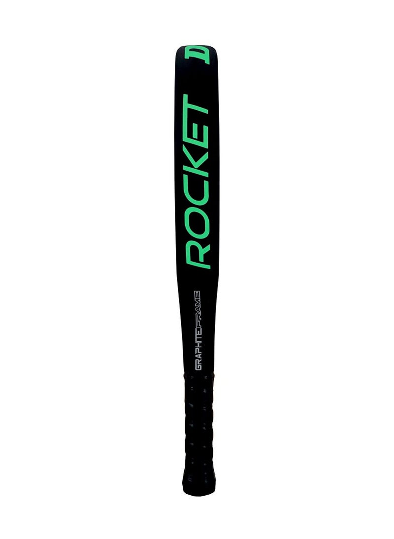 DUNLOP - Dunlop Rocket Padel Racket - Carbon Fiber Frame, Diamond-Shaped Head, and Ergonomic Handle for Beginner and Advanced Players - Image 1