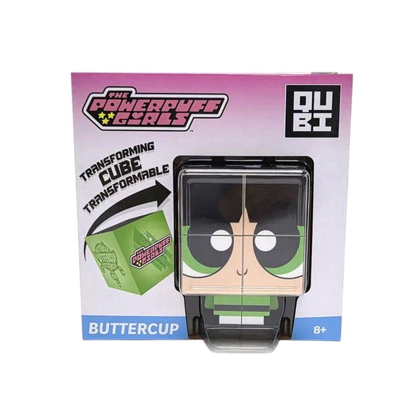 Qubi The Powerpuff Girls Buttercup Transforming Cube Figure (14 cm) - Image 1
