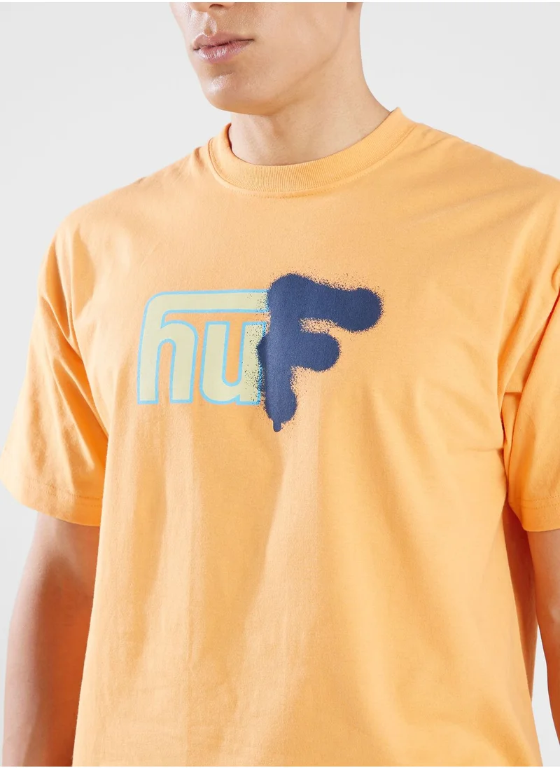 HUF Upside Downtown T-Shirt