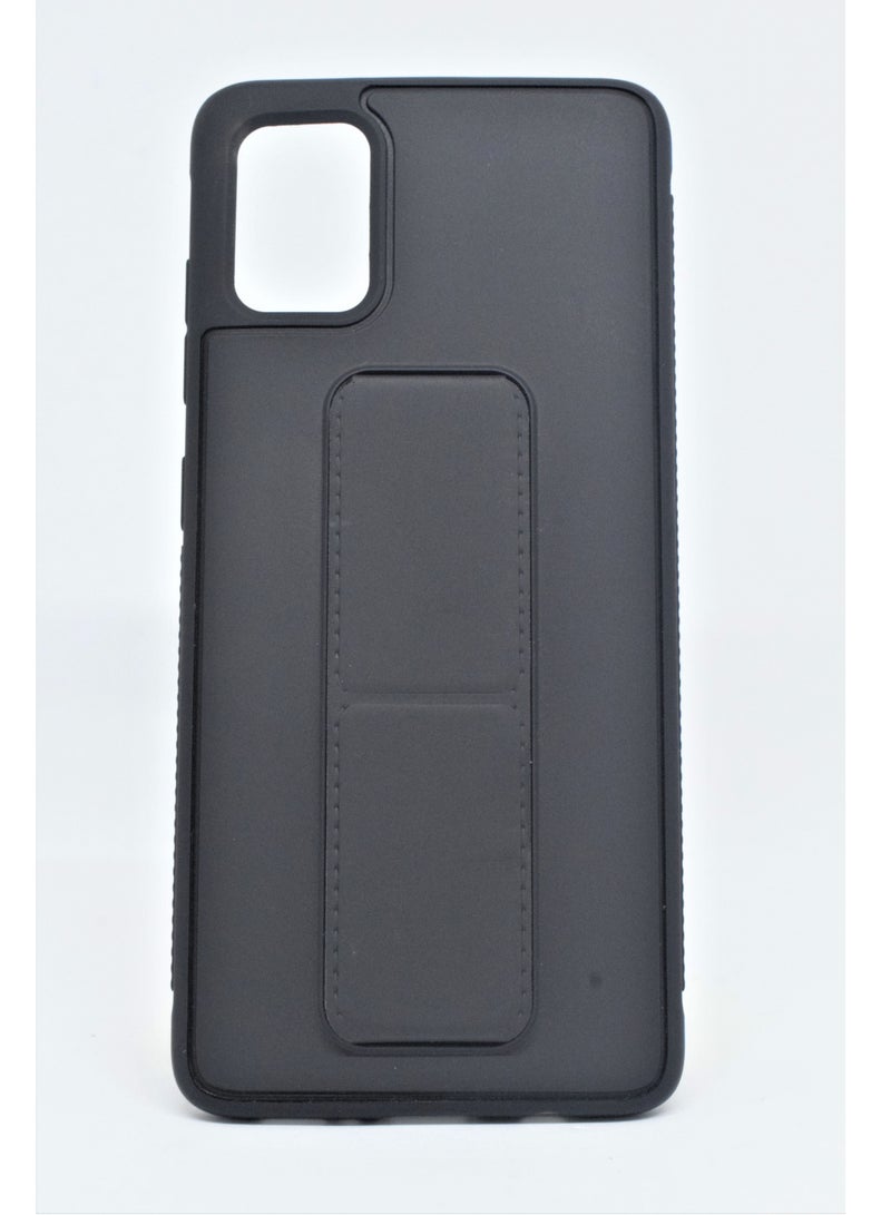 BORTONY Protective Case Cover With Finger Grip Stand For Samsung Galaxy A51 - Image 1