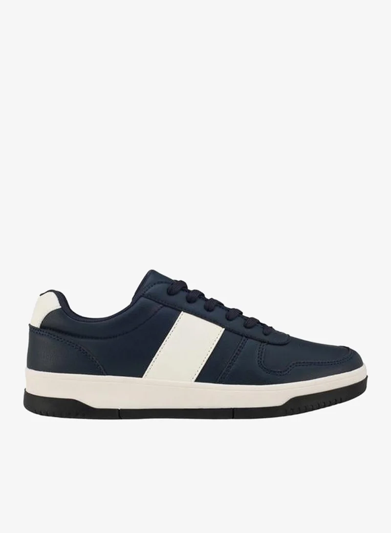 Men Lace-Up Ankle Sneakers