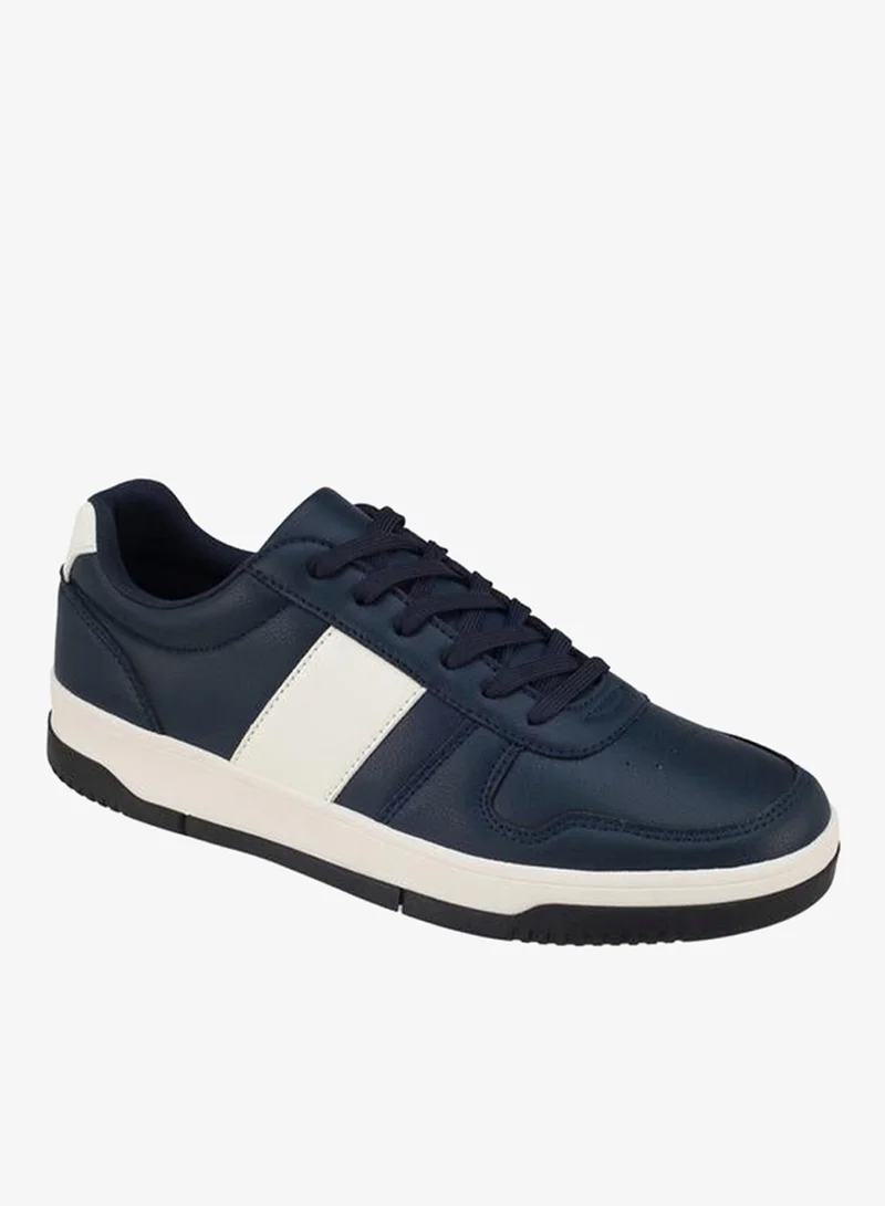 LBL by Shoexpress NAVY Men Lace-Up Ankle Sneakers for Men | Best Price UAE
