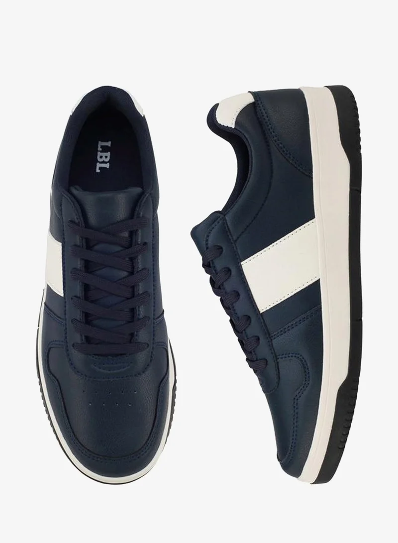 LBL by Shoexpress NAVY Men Lace-Up Ankle Sneakers for Men | Best Price UAE