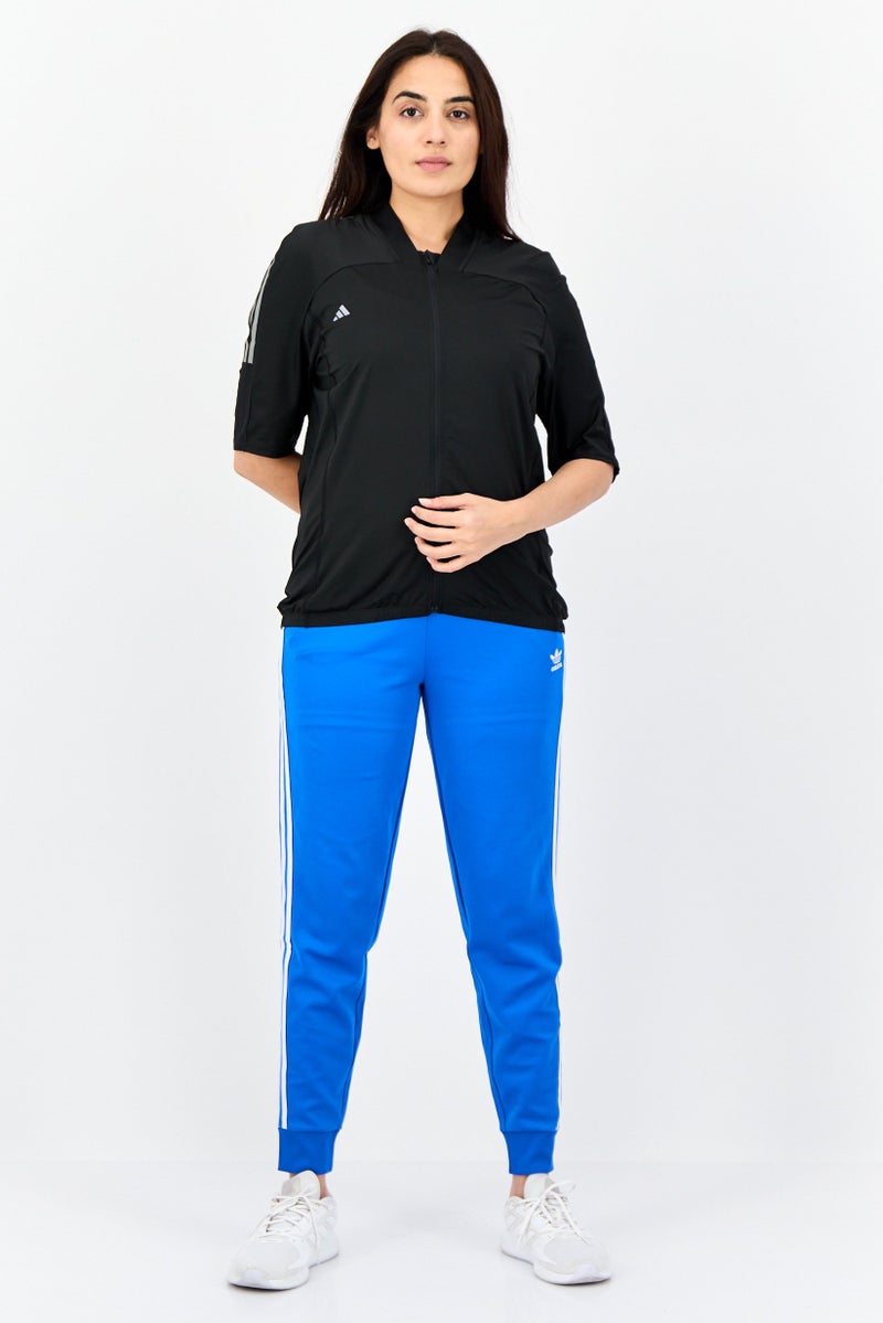 Adidas Women Sportswear Fit Short Sleeve Outdoor Top, Black  - Image 3