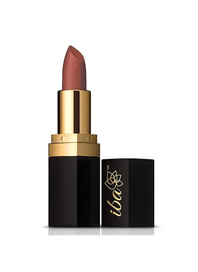 Iba Long Stay Matte Lipstick Shade M15 Cinnamon Chai 4G ; Intense Colour ; Highly Pigmented And Long Lasting Matte Finish ; Enriched With Vitamin E ; 100% Natural Vegan & Cruelty Free  - Image 1