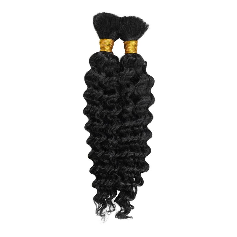 Janet Collection Human Hair Braids Deep Bulk 1824 18 Inch 1