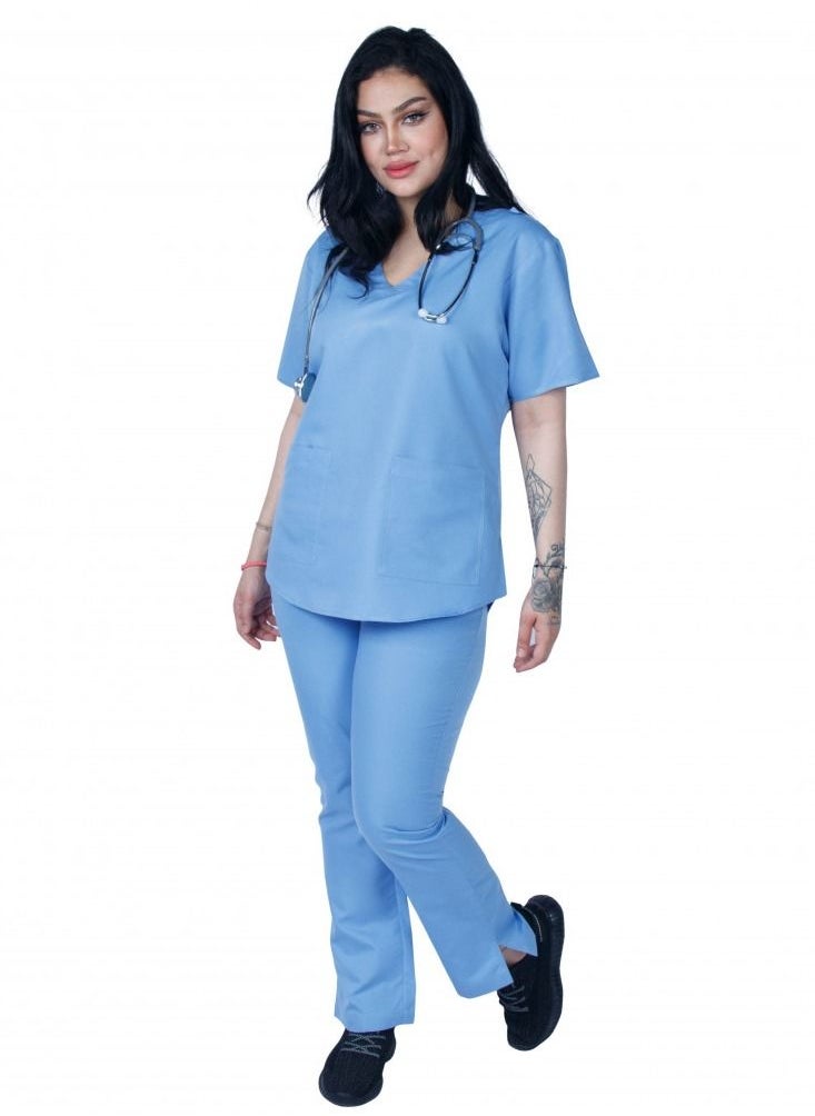 Kenzi medical scrub set for unisex Light blue 4 - pzsku/Z4FD8F45286B14817FB52Z/45/_/1686122535/80a6e5fe-7c1f-41f5-8725-5dfdc851fe83