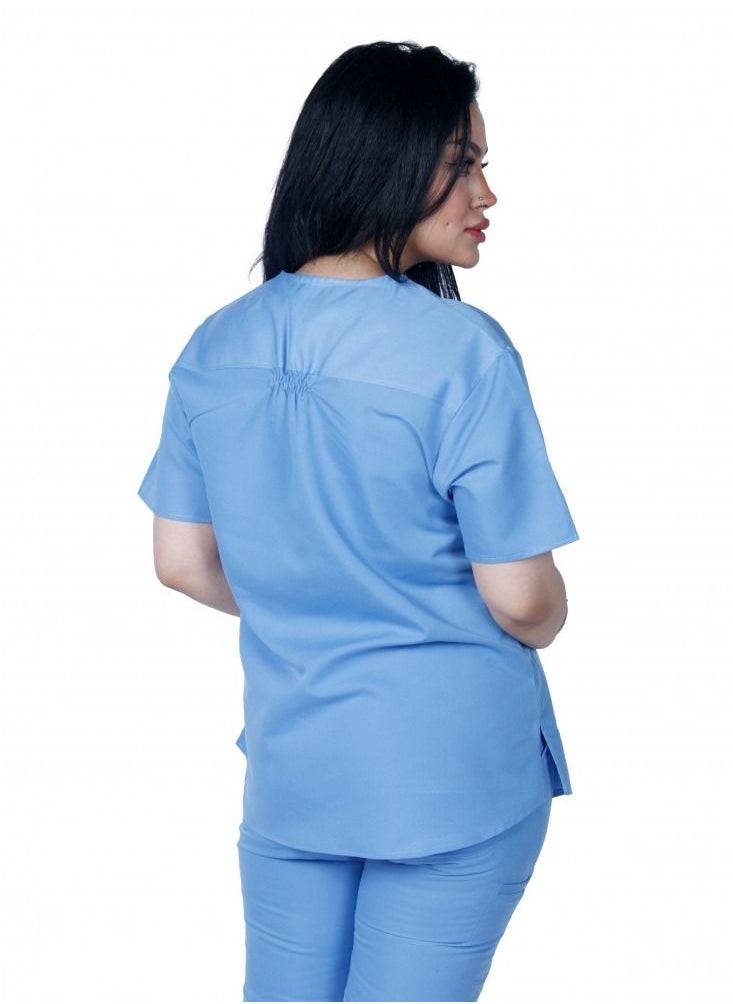 Kenzi medical scrub set for unisex Light blue 4 - pzsku/Z4FD8F45286B14817FB52Z/45/_/1686122536/81765a24-23c8-47dc-ba01-f7ac7d1091b7