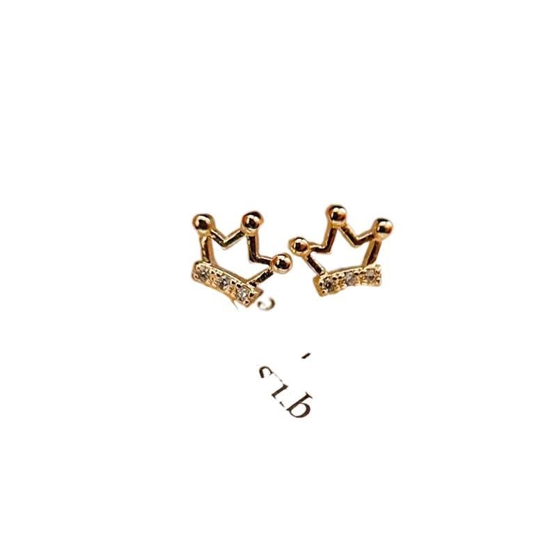 Pearl Stud Earrings with Rhinestone Detail and 925 Sterling Silver and Drop Accent Lightweight Statement Jewelry for Daily Wear and Dressy Styling - Layan Lure - Image 1