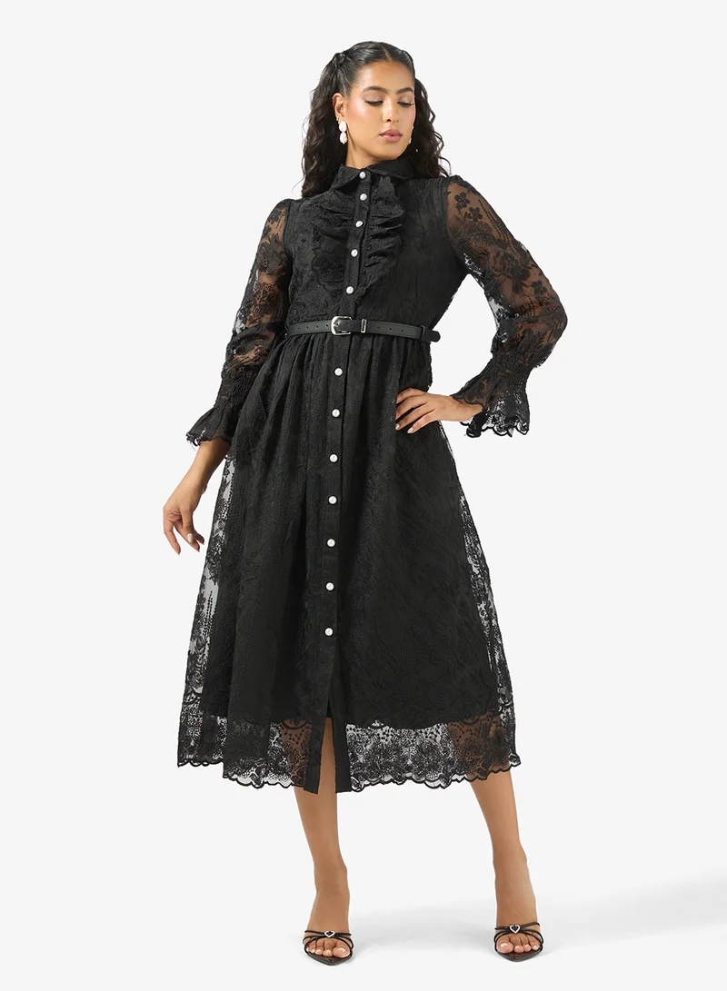 A-line Lace Dress