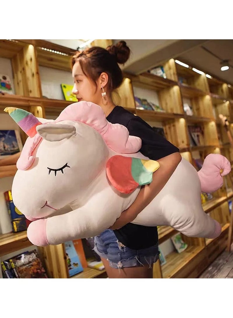 يونيكورن Magical Rainbow Unicorn Plush Doll – 60cm Large Soft Toy for Kids, Gifts & Nursery Decor - Image 2