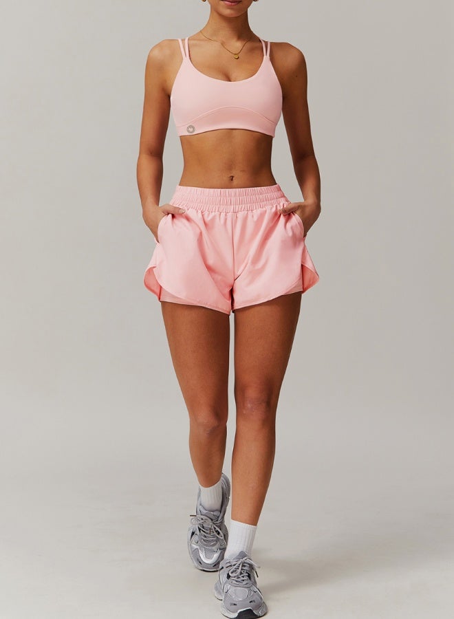 KAWN.YOGA Womens Striped Back Sports Bra  - Image 2