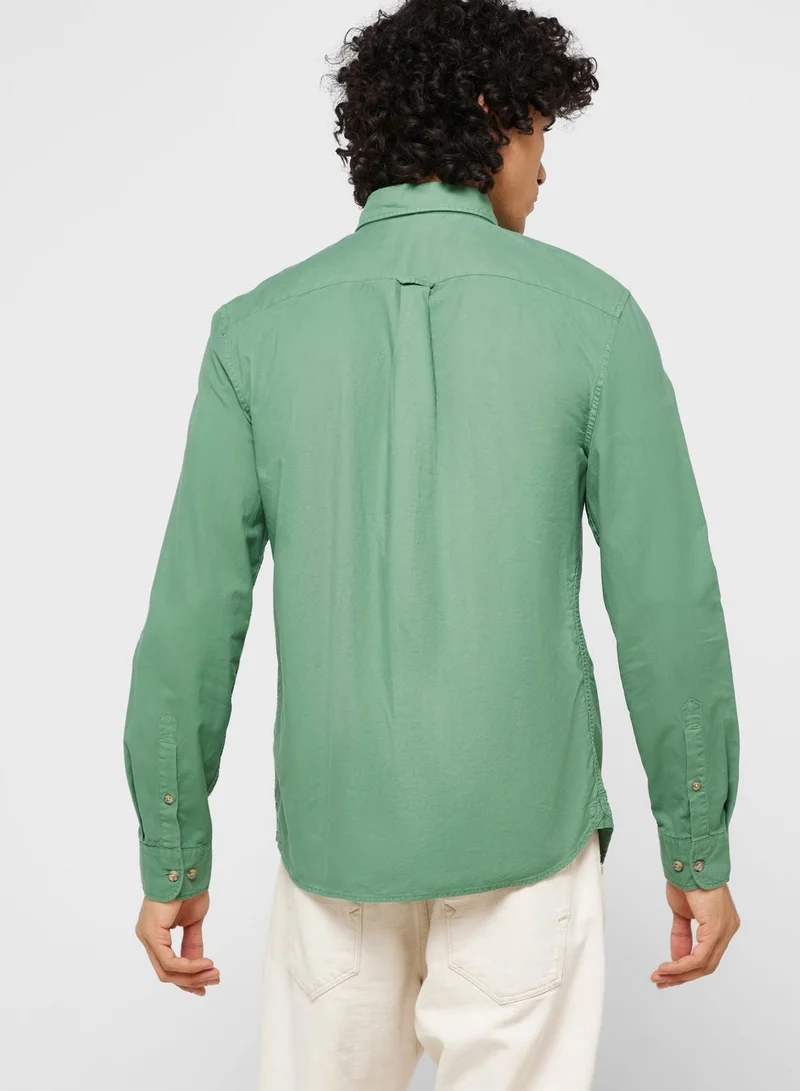 ماركس وسبنسر قميص أنيق أساسي بقصة عادية