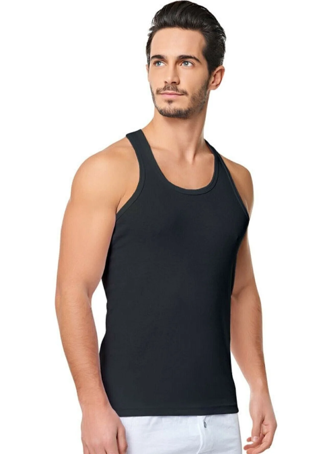 Seher Yıldızı 2 Pieces Men's Ribana Sports Undershirt