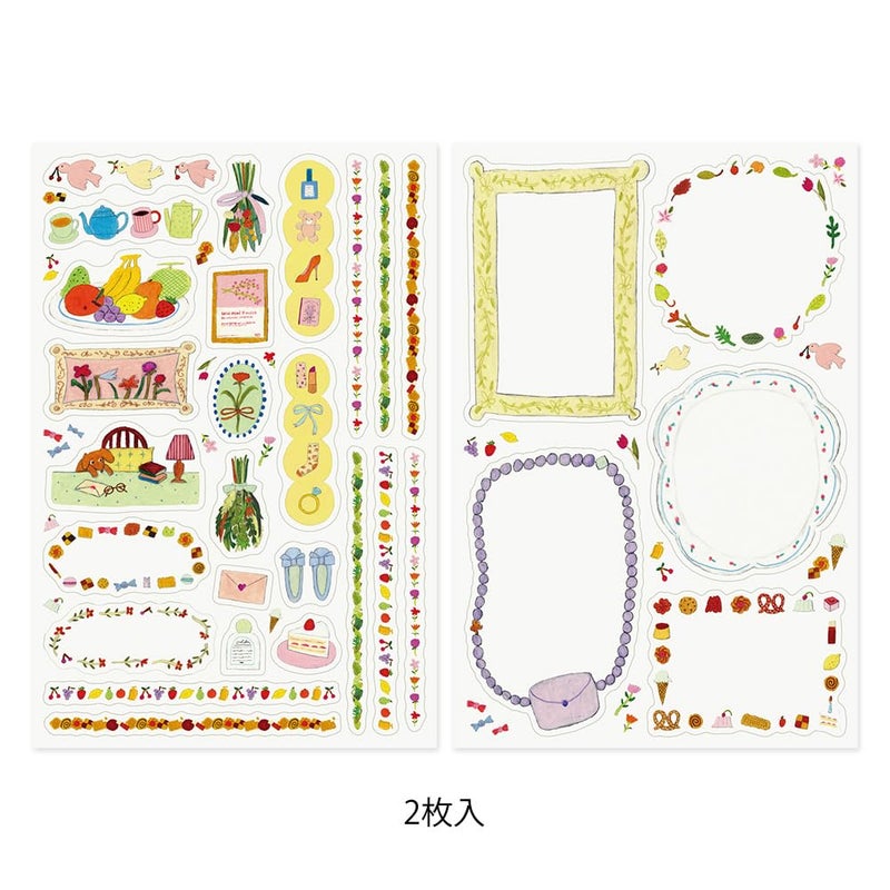Midori Seals 82675006 Loose Log My Life Pattern, Pack of 2 - Image 2