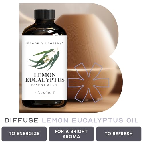 Brooklyn Botany Lemon Eucalyptus Essential Oil - Huge 4 Fl Oz - 100% Pure and Natural - Premium Grade with Dropper - for Aromatherapy and Diffuser - Image 5