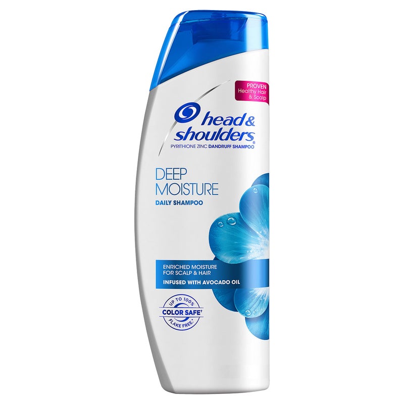 Head & Shoulders Deep Moisture Shampoo 12.8 fl oz, pack of 1 - Image 1