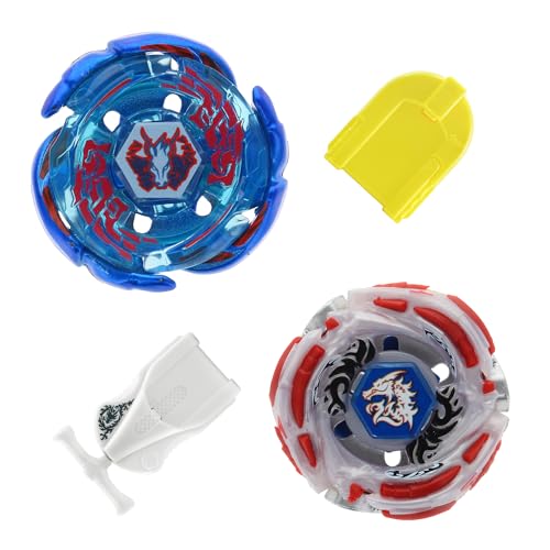 Magicmode Metal Spinning Top Set2 Spinning Tops Battle Set with 2 Launchers for Kids Adults BB70BB88 - Image 1