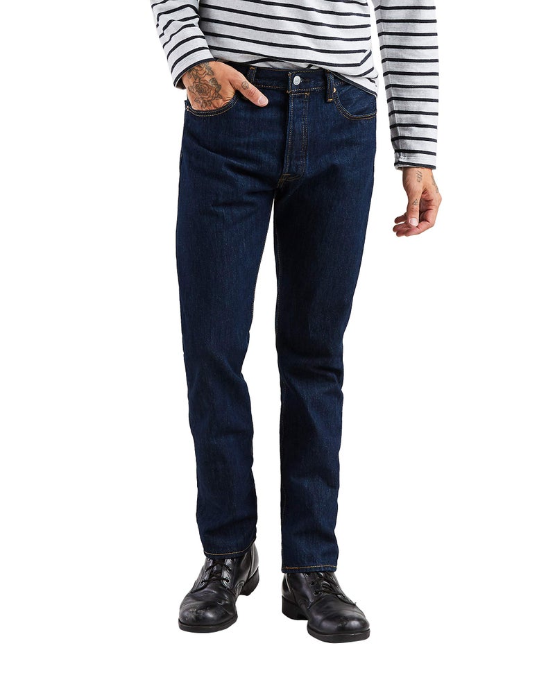 Levi's Men's 501 Original Fit Jeans (Also Available in Big & Tall), Rinse, 28W x 30L - Image 1