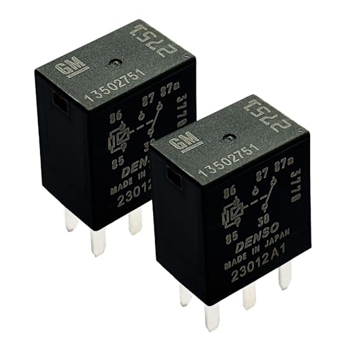 Blairwrick 2Pcs 13502751 12VDC 35A 5pin Automotive Relay - Image 1