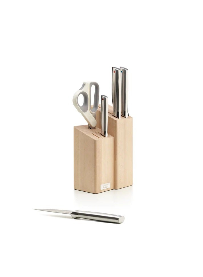 Joseph Joseph Elevate Fusion 5pc Knife & Scissor Block - Image 3