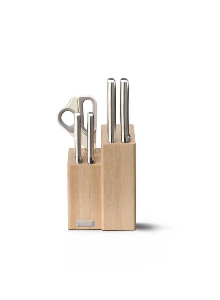 Joseph Joseph Elevate Fusion 5pc Knife & Scissor Block - Image 4