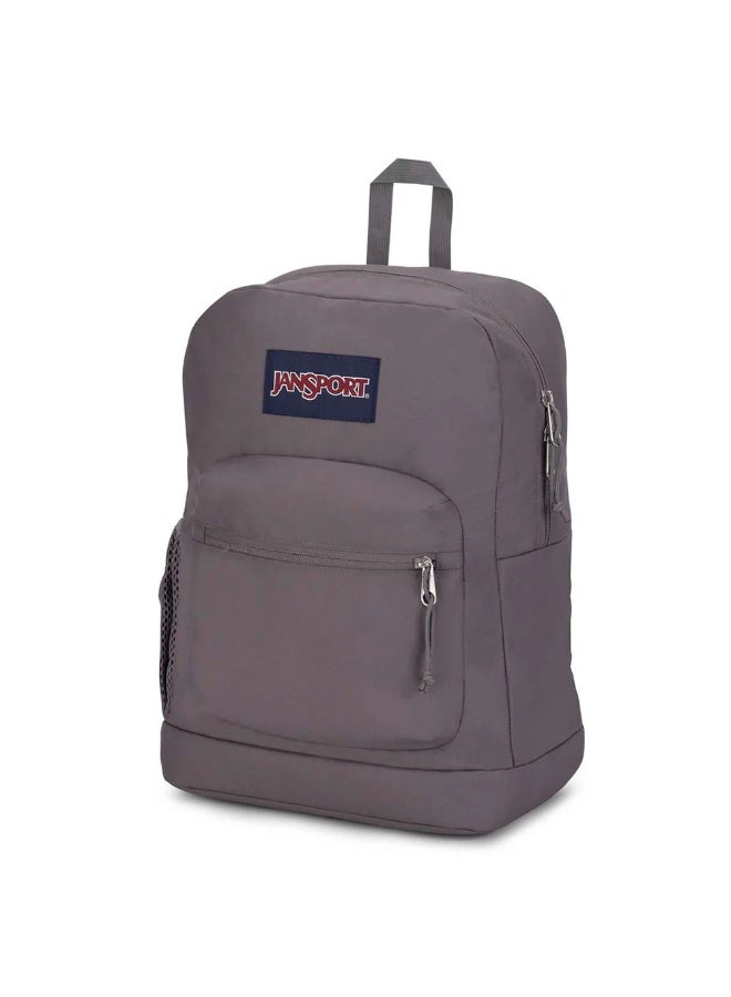JanSport Unisex Fashion Backpack CROSS TOWN GRAPHITE GREY - Image 3