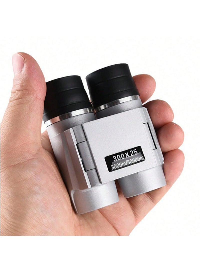 300x25 binoculars, high-power mini pocket binoculars, compact waterproof binoculars, used for bird watching, hunting, parties, theaters, and tourism. - Image 5