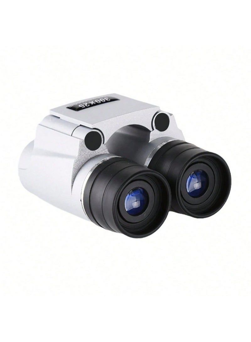 300x25 binoculars, high-power mini pocket binoculars, compact waterproof binoculars, used for bird watching, hunting, parties, theaters, and tourism. - Image 1