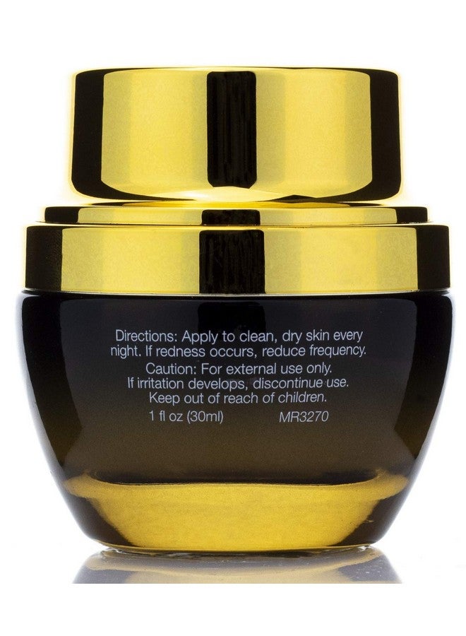 Merle Roberts 24K Gold And Caviar Concentrated Night Cream Intensely Hydrating Antiaging Night Cream For Face Reduces Wrinkles Fine Lines And Expression Lines. Face Night Cream 1 Oz. - Image 4