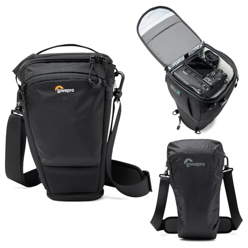 Lowepro ProTactic TLZ 75 Pro AW III Toploader Camera Bag,Camera Case for DSLR, Mirrorless,Volume 6L,Dim:14.57x5.5x6.3in for Cameras w/Lens attached,Modular Shoulder Bag,for Photographer/Videographer - Image 1