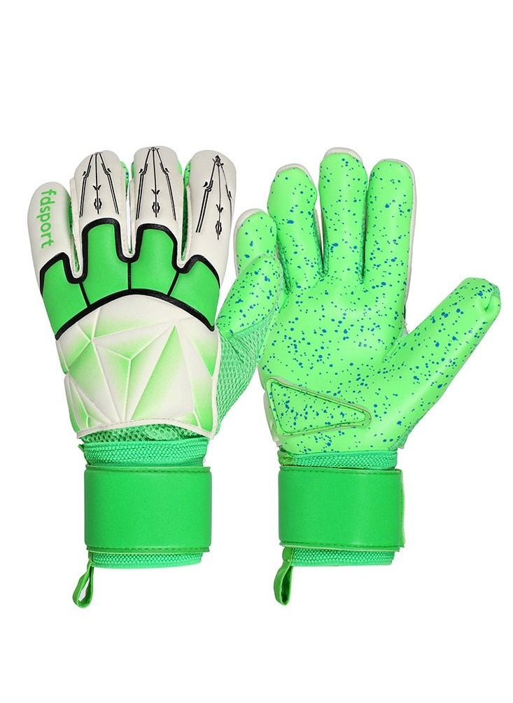 fdsport - Goalkeeper Gloves Finger Protection Latex Soccer Breathable Gloves - Image 1