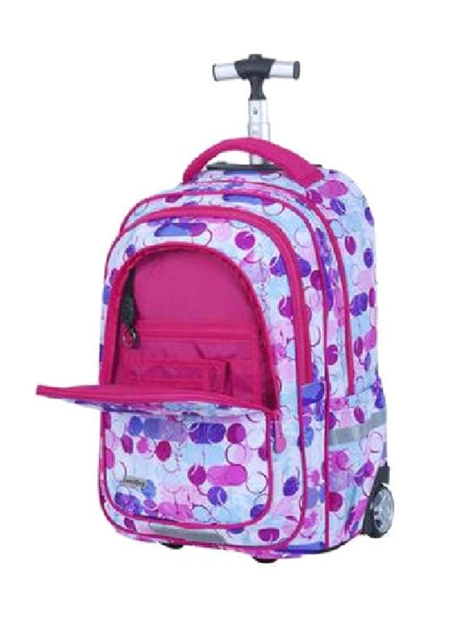 Everyday طقم حقيبة ظهر بعجلات صغيرة مطبوعة مكون من 3 قطع متعدد الألوان 52 x 22 x 33 سم FKEDS3-02204 - Image 2