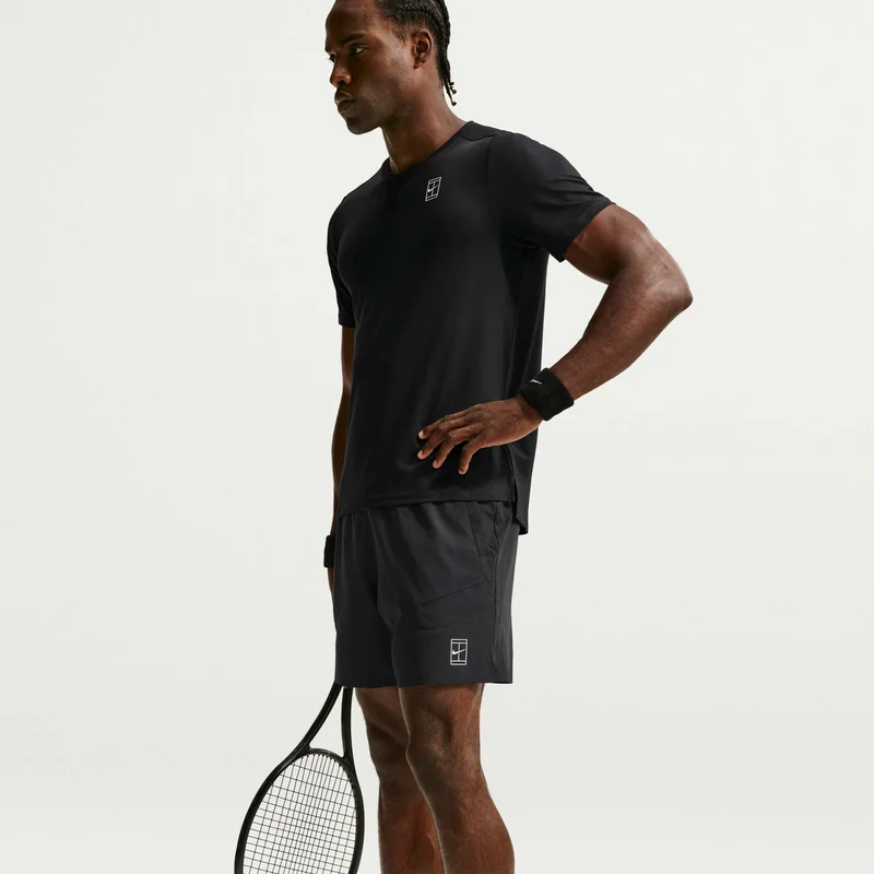 Nike Black Men's NikeCourt Advantage Dri-FIT Tennis Shorts for Men | Best Price UAE