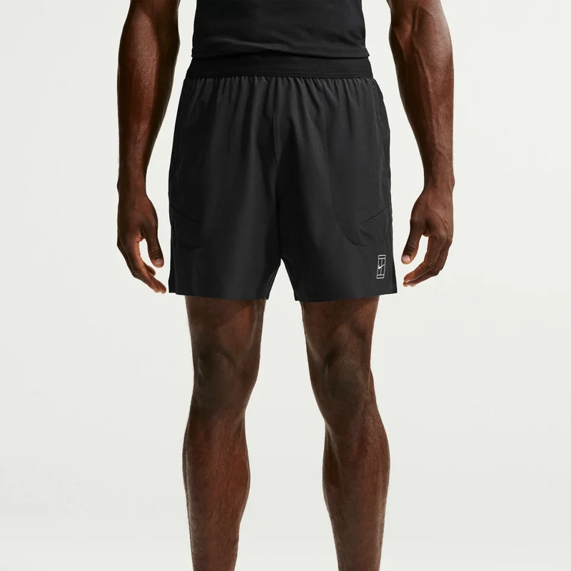 Nike Black Men's NikeCourt Advantage Dri-FIT Tennis Shorts for Men | Best Price UAE