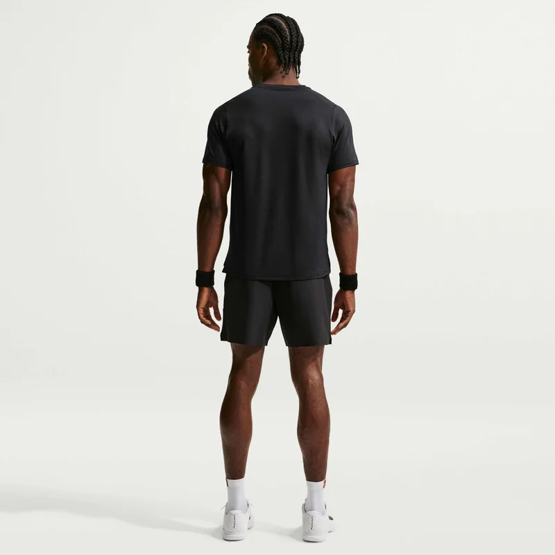 Nike Black Men's NikeCourt Advantage Dri-FIT Tennis Shorts for Men | Best Price UAE
