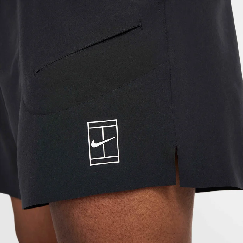 Nike Black Men's NikeCourt Advantage Dri-FIT Tennis Shorts for Men | Best Price UAE
